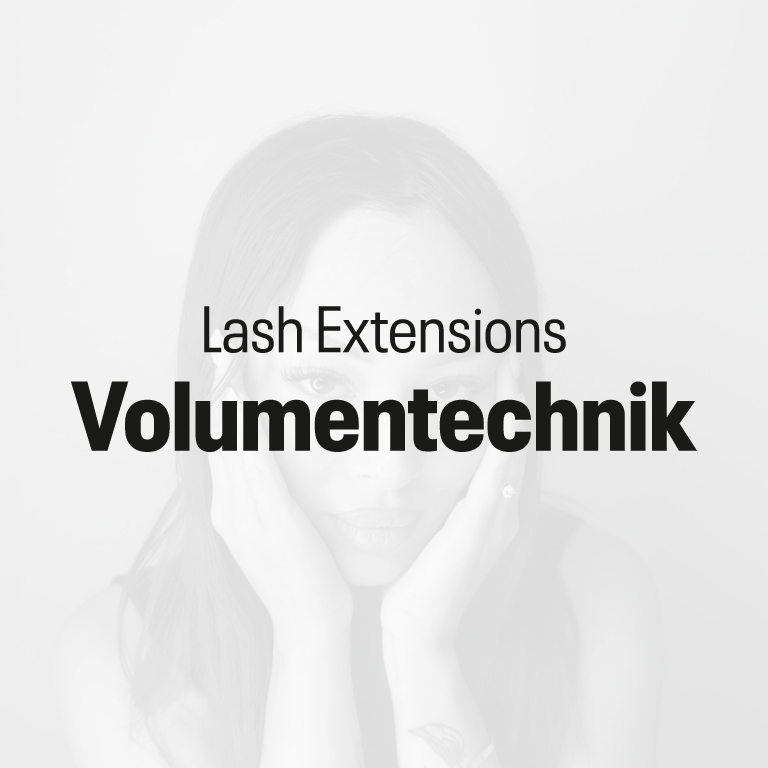 Lash Extensions Schulung – Volumentechnik